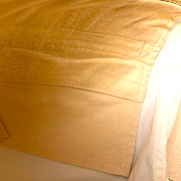 BANANA REPUBLIC WOMENS ECRU SIZE 4 CUFFED SHORTS WITH BUTTON DETAIL - Picture 8 of 12